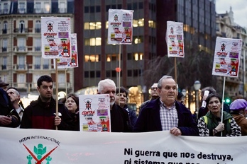 Acto que ha tenido lugar en la plaza Elíptica.
