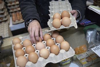 Los huevos se han encarecido un 22,2% en un año.