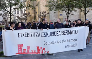 Etxebizitza eskubidearen aldeko mobilizazioa M17aren barruan