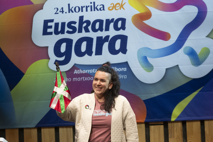 Lo ha anunciado Ane Elordi, coordinadora de Korrika.
