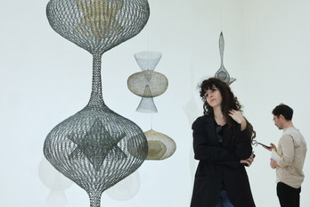 Alanbreez eginiko eskulturak.