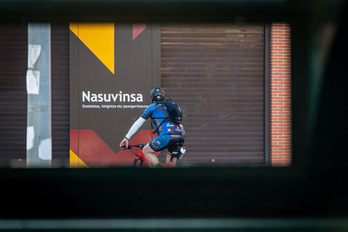 La sede de Nasuvinsa, en el barrio iruindarra de Sanduzelai.