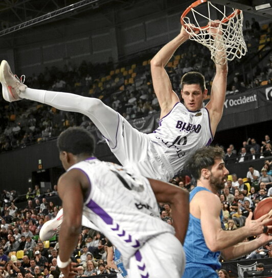 Día de victoria, fiesta y regocijo en el Bilbao Arena.