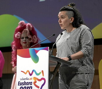 Ane Elordi, coordinadora de Korrika.