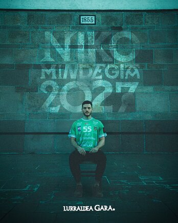 Nico Mindegia jugará en el Bidasoa-Irun.