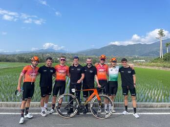 Euskaltel-Euskadi regresa satisfecho de Taiwán.