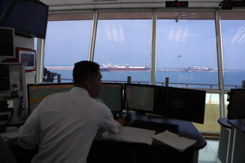  La ciudad industrial de Ras Laffan, principal centro de producción de gas natural licuado y de gas a líquido de Qatar.