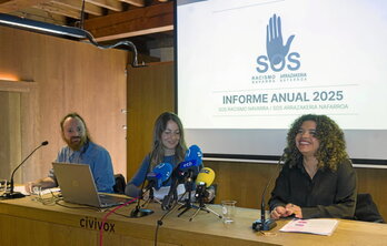 Agustín Cuevas, Marta de Castro y Flavia Navarrete explicaron el contenido del informe.