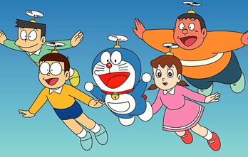 «Doraemon» saila zen ETB3ko edukietako bat.