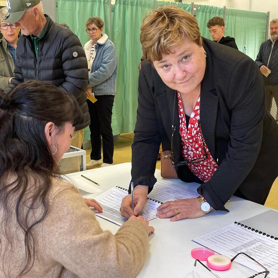 Argitxu Hiriart-Urruty, arrivée troisième dimanche dernier, s’est maintenue. Argitxu Hiriart-Urruty, arrivée troisième dimanche dernier, s’est maintenue.