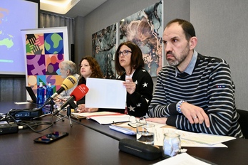 De izquierda a derecha: Susana Piera Moreno, Sonia González Martín e Iñigo Odriozola Beitia.