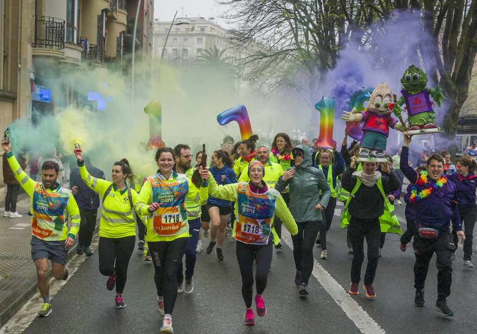 Osakidetzako Donostialdeko ESIkoak, lekukoarekin.