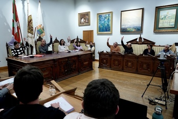 Hondarribian egin da gaur ohiko osoko bilkura, eta bertan eztabaidatu da II.Berdintasun Plana onartzea.