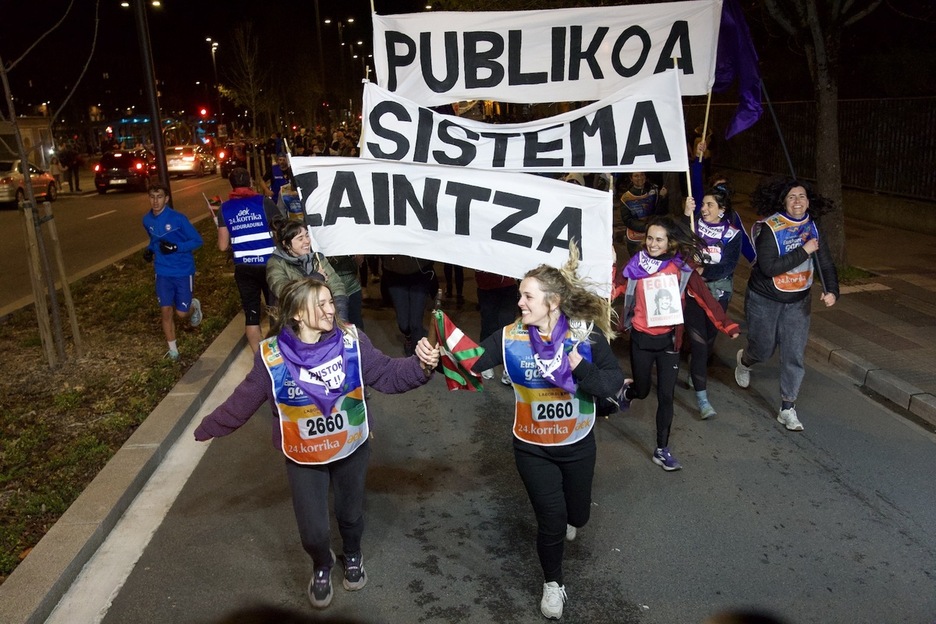 Mugimendu feminista Korrikan.