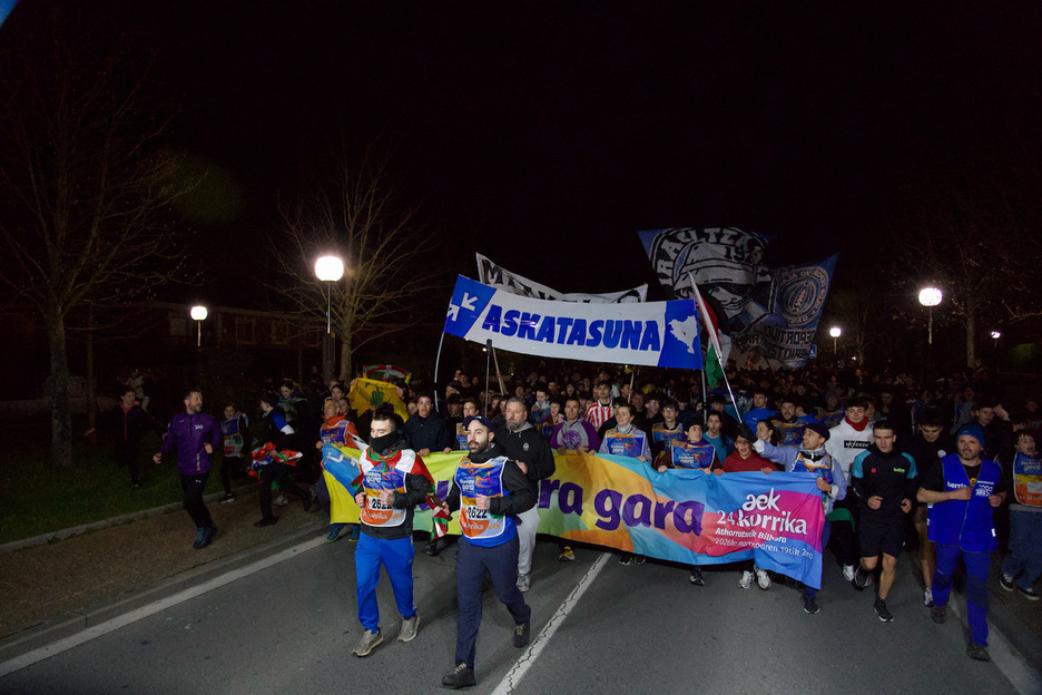 Aritz Ibarra Korrikan.