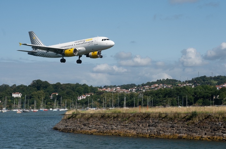 La huelga afectaría a los aficionados que se desplacen desde Hondarribia y otros aeródromos cercanos.