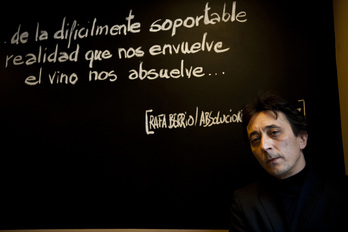 Rafa Berrio, en 2010, en la presentación de su disco ‘1971’.