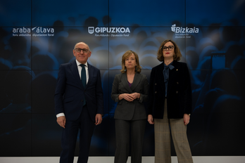 Los tres diputados han dado a conoce las medidas conjuntas que han adoptado.