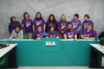 ELAren agerraldia, Gipuzkoako egoitzetako gatazka konpontzeko proposamena aurkezteko.