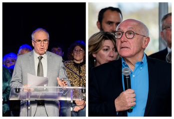 Alain Iriart et Jean-René Etchegaray.