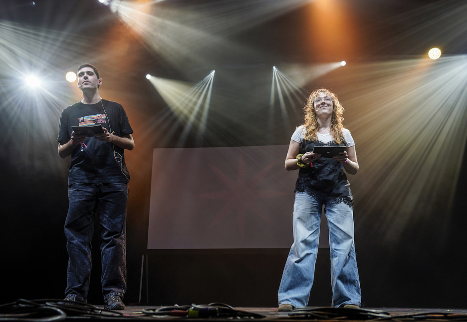 Abadiñoko herriari eskertu zioten harrera beroa Ernaiko kideek.