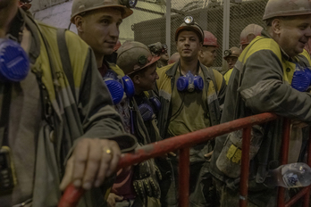 Imagen de archivo de mineros de la zona donde se ha producido el ataque.