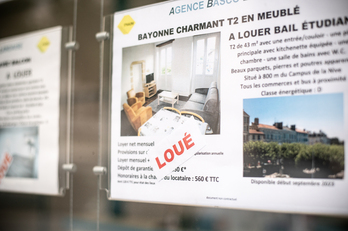 Higiezinen-bulegoek eskainitako datuekin gurutzatzen ditu behatokiak inkestaren bidez jasotako informazioak.