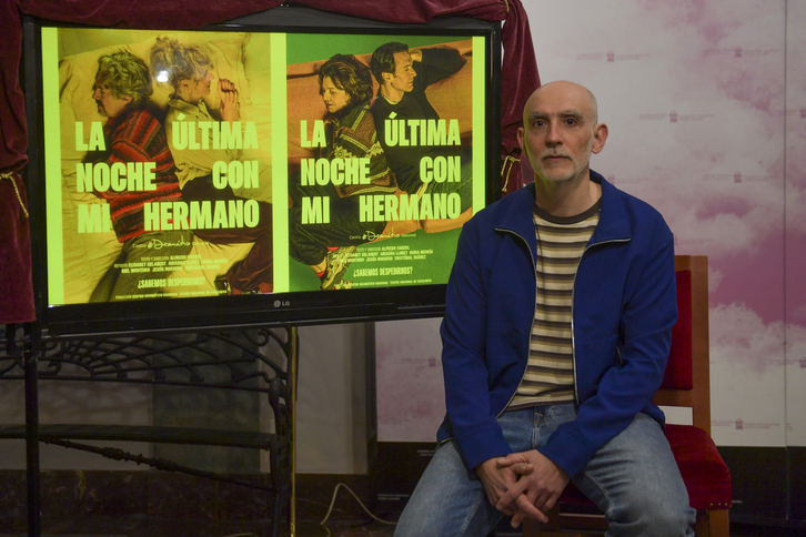 Sanzol es el autor y director de ‘La última noche con mi hermano’.