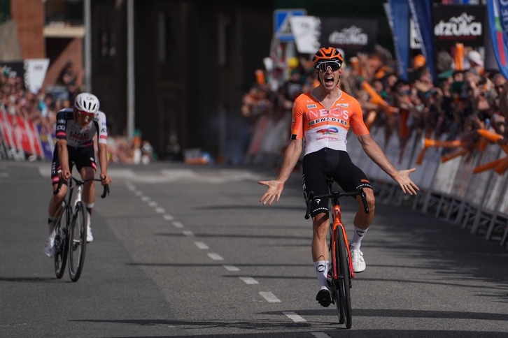 Joxean Fernandez 'Matxin' UAEKo zuzendariaren etxean irabazi dio Laurancek Igor Arrietari.