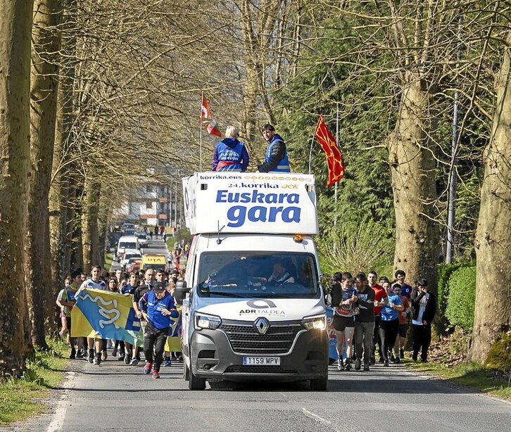 «Euskara gara» izan da aurtengo Korrikaren leloa.
