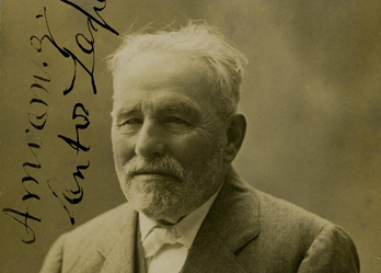 Fotografía del músico iruidarra Joaquín Maya.