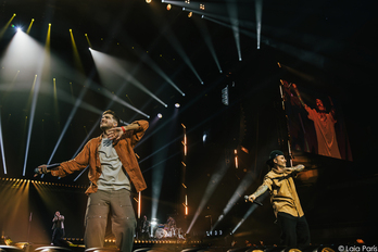 ETS taldearen Bihotzen Konkista kontzertua.