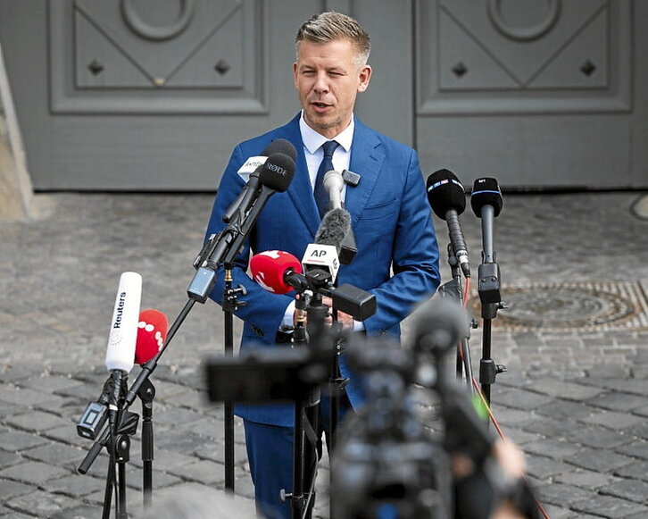 Peter Magyar, primer ministro.