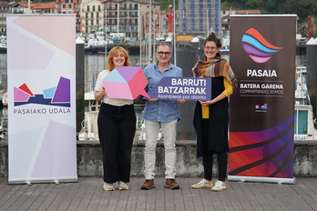 Pasaiako Barruti Batzarren edizio berriaren aurkezpena, irudian. 