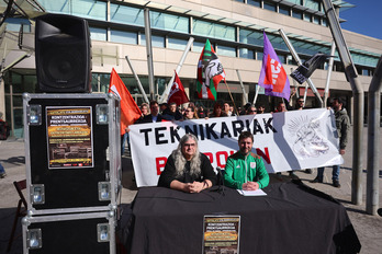 Otsailean prentsaurrean iragarri zuten mobilizazioak abiatzeko asmoa.