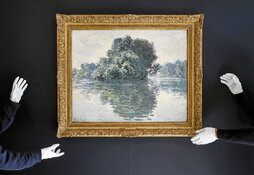 Uno de los dos cuadros de Monet vendidos ayer en París.