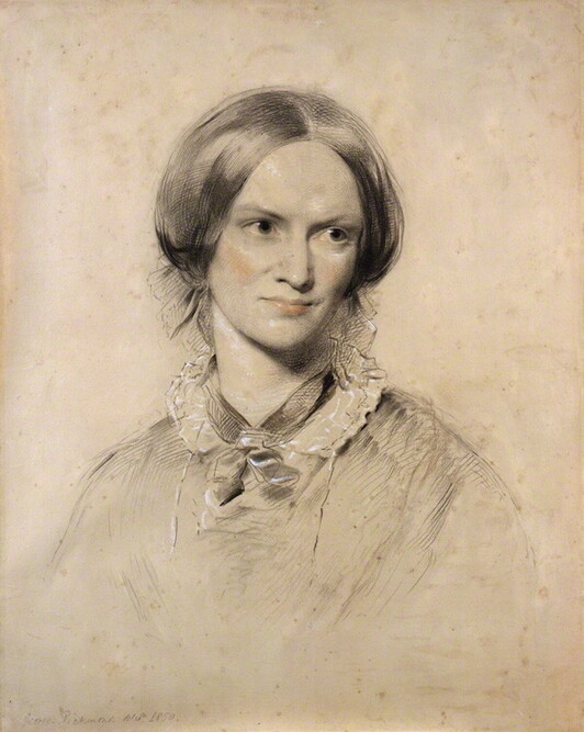 Charlotte Brontë-ren erretratu bat.