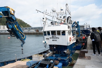 El pesquero Beti Aingeru, en imagen de archivo.
