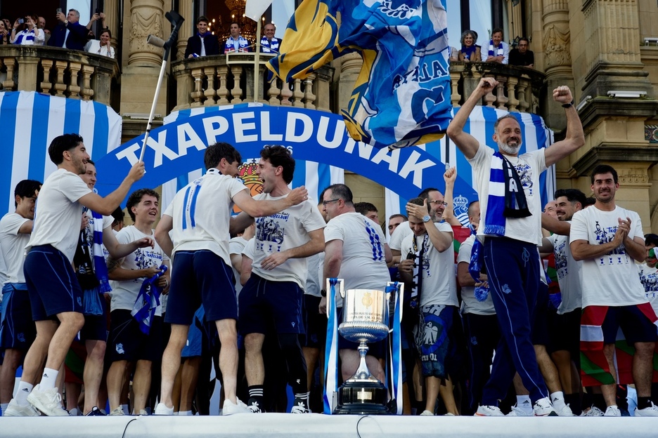 Le sacre de la Coupe du Roi est célébré à Donostia depuis le samedi 18 avril.