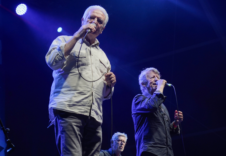 Pantxoa Carrere eta Peio Ospital.