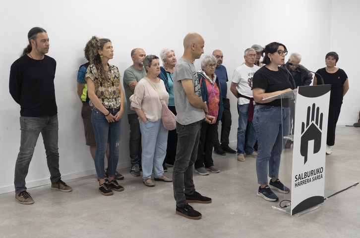 Salburuko Harrera Sarearen aurkezpena, Gasteizko kaleetan lo egiten duten Maliko errefuxiatuei arreta emateko