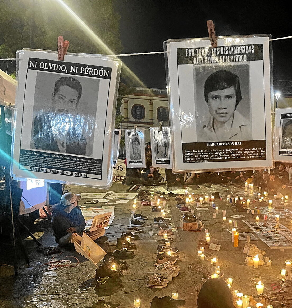 Movilización por los desaparecidos en marzo de 2025. En México se contabilizan más de 132 milpersonas desaparecidas.