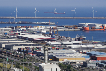 Imagen de archivo del Puerto de Bilbo.