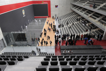 El frontón Bizkaia se acondicionará para ver la final de la FIBA Europe Cup.