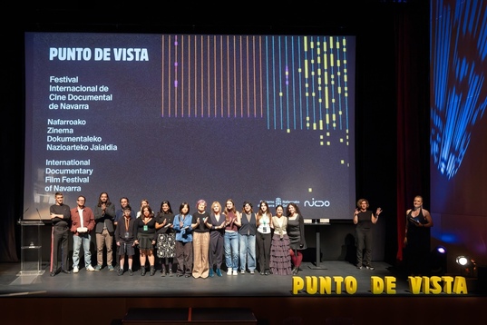 Entrega de premios del festival Punto de Vista.