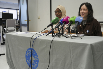 Nafarroako Munduko Medikuak Iruñean "Osasunik gabe, bizitza gelditu egiten da" txostenaren aurkezpena