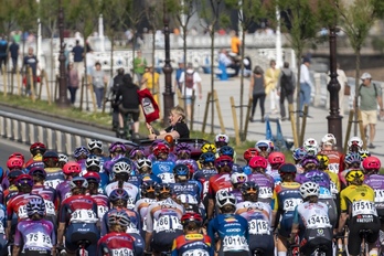 Itzulia Women lasterketako hirugarren etapa, 2025eko maiatzean.