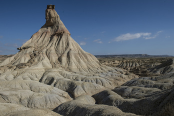 Uno de los accidentes se ha producido en el terreno irregular de las Bardenas.
