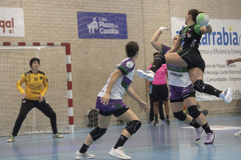 Las jugadoras de Beti-Onak se han exprimido al máximo ante el Málaga.