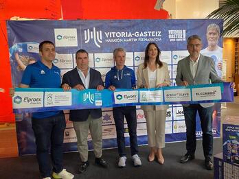 Presentación de una nueva edición del maratón Martín Fiz.